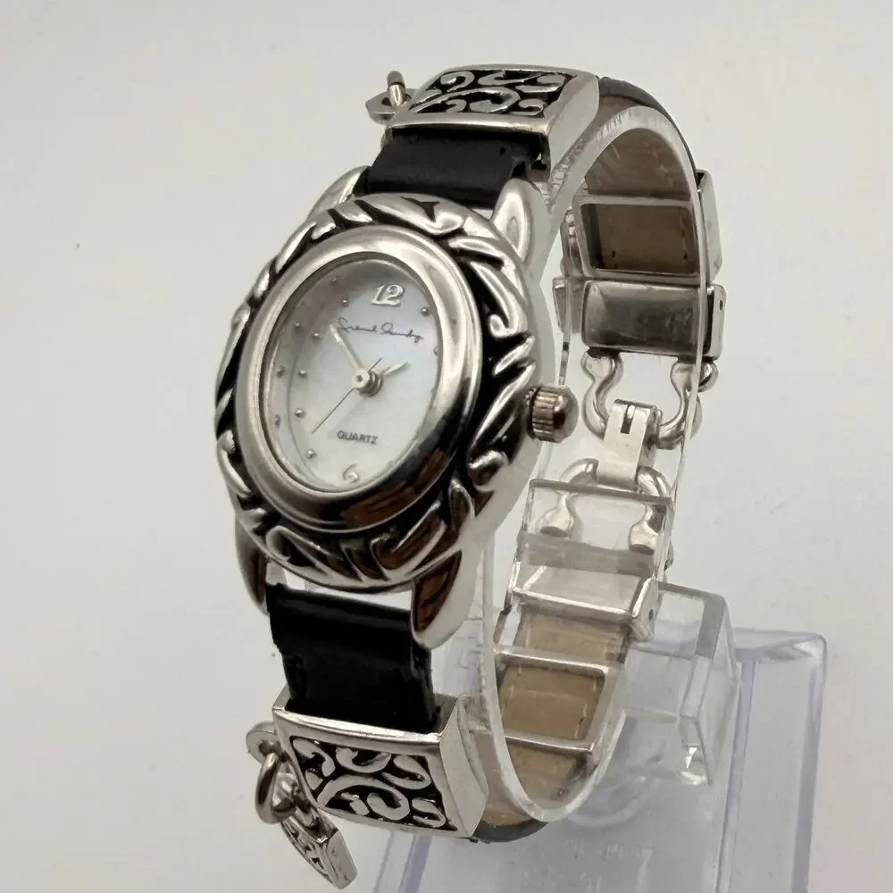 Chic Vintage Geneva Quartz Southwestern Cuff Watch Working New Battery